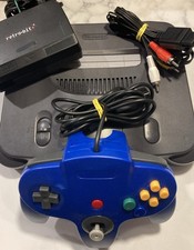 Nintendo 64 Console with Power, AV Cord, and Controller -- Tested
