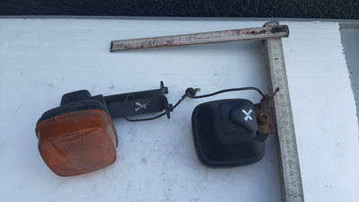 2 Stück Blinker : Stanley 7397 AU40H Oldtimer Honda XL original AU 40 H
