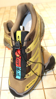 SALOMON  XTSLAB 4 GORTEX 9 M MEN 10 M WOMEN IN ASPARUS GREENCOYOT/WILLOW 492107S
