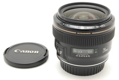 [Top MINT] Canon EF 28mm f/1.8 USM Wide Angle Auto Focus Lens From JAPAN
