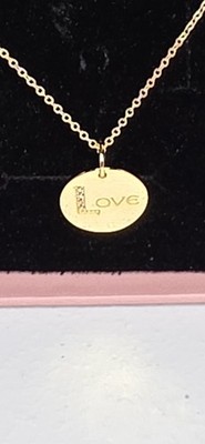 Jo Harpur Jewellery Dublin Ireland ''LOVE'' Necklace Quality Irish Jewelry *NEW*