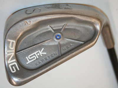 Ping ISI K Sand Wedge S2 mit Ping 350 Series A Flex Schaft - Blue Dot SENIOREN