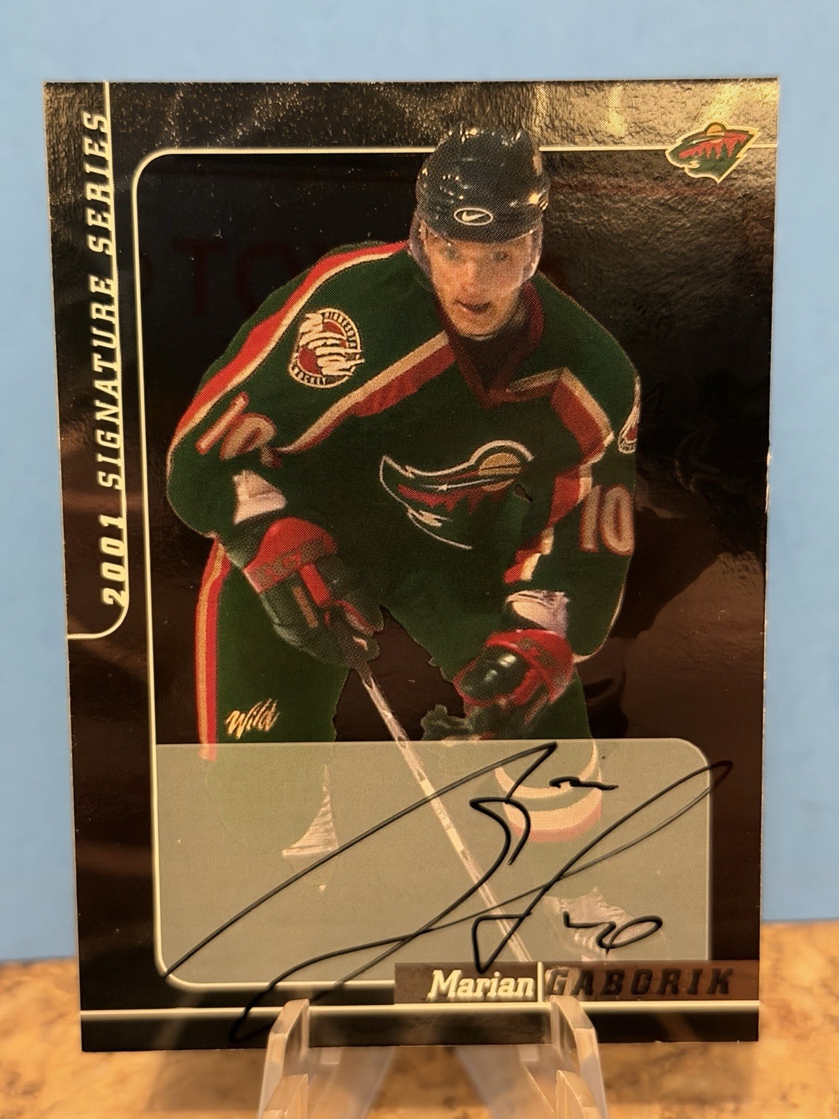 2000-01 In The Game ITG Signature Series 241 Marian Gaborik Minnesota Wild