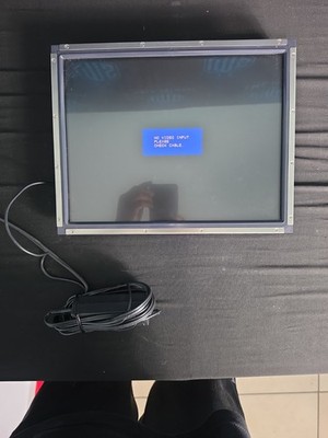 Elo Touch Solutions ET1537L 15'' LCD Touch Screen Monitor w/ VGA Cable & AC