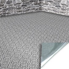 Dolls House Wallpaper, Vintage Grey Floor Tiles 1/12, Stick On Miniature 
