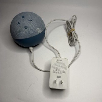 Amazon Echo Dot (4th Gen.) Smart Speaker - Twilight Blue - TESTED Works Great!