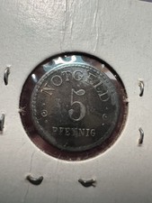 1919 Germany Stadt Polzin 5 Pfennig Emergency Money, BU or better condition