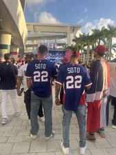 NIKE Dominican Republic 🇩🇴 JUAN SOTO World Baseball Classic WBC26 BLUE Jersey