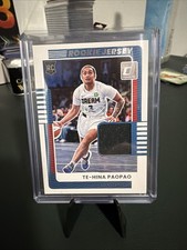 2025 Panini Donruss WNBA Rookie Jersey - Te-Hina Paopao #91 (RC,MEM) - Dream