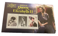 (2399) 25-3-2026 - Centenary of Brith of Queen Elizabeth II (1926-2026) m/s only