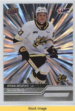 2023-24 Upper Deck CHL Star Rookies Outburst Ryan Brown #368 READ 1ib0
