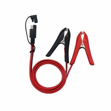 1m 14AWG Alligator Clip to SAE Battery Charger Quick Disconnect Cable 12-24V 10A