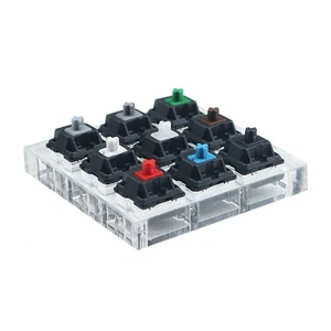 Clavier mécanique 9 Capuchon-clef de l'échantillonneur pour cerise MX Interrupteurs