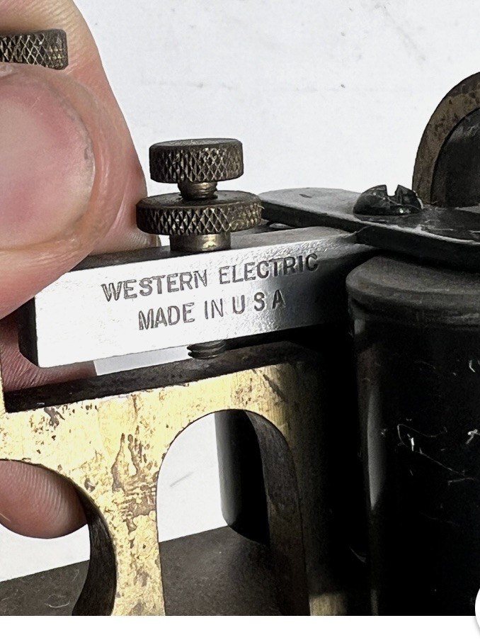 J.H. Bunnell Pen Register model KS-3106 with western electric sounder