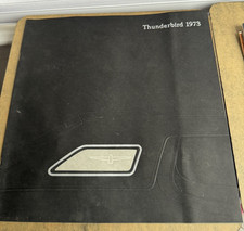1973 Ford Thunderbird Sales Brochure Dealer Catalog Classic Car Vintage Promo