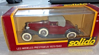 miniature voiture 1/43 age d or solido cord L 1929 neuve - Photo 1/2