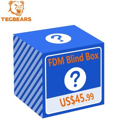 TECBEARS 4KG Blind Box Random Filament PLA Classic/PETG/SILK 1.75mm 3D Printer