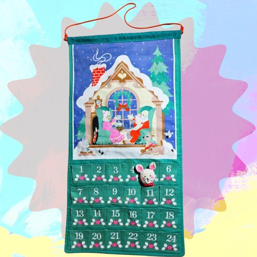 Vintage 1987 Avon Countdown to Christmas Advent Calendar – Complete with Mouse