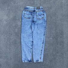 Vintage Levi's 900 Series Acid Wash Jeans Womens 14 FITS 28x30 High Rise 90s