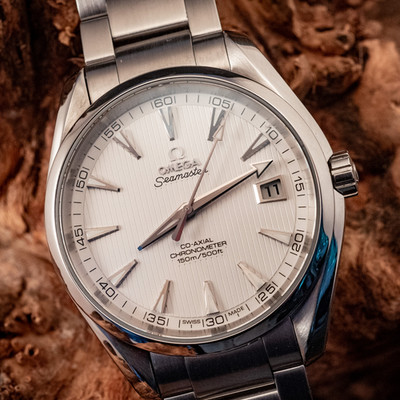 Omega Seamaster Aqua Terra White Dial 2021 Box &Papers Ref 231.10.42.21.02.001