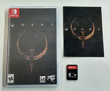 Quake (Nintendo Switch, 2022) Limited Run #207 - Complete - Tested - Clean Shape