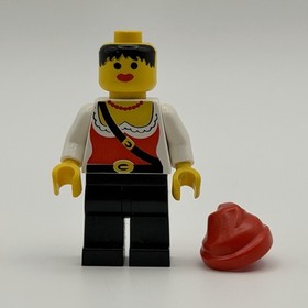 LEGO Pirates Pirate Female Minifigure pi057 6250 Cross Bone Clipper