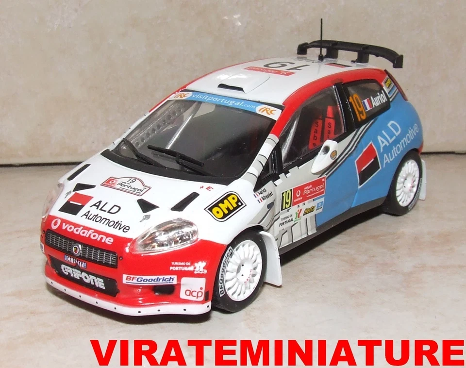 FIAT PUNTO S2000 RALLYE DU PORTUGAL 2008 DIDIER AURIOL IXO ALTAYA AU 1/43 - Photo 1/1