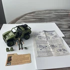 1982 GI JOE VAMP Jeep 100% Complete w/CLUTCH & File Card & Blueprints VERY NICE