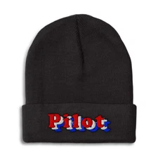 Beanies for Men Pilot Winter Hats for Women Acrylic Skull Cap 1 Size