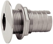 Attwood Marine Through-Hulls 66545-3 Stainless Steel Barbed Short Straight...