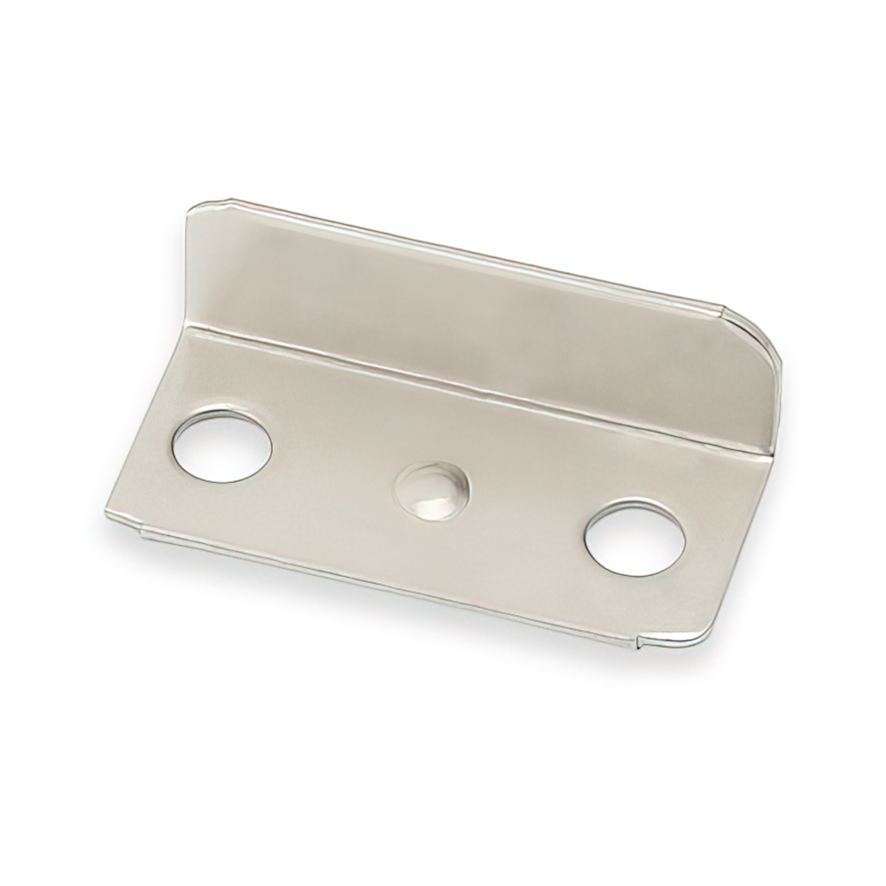 Cabilock 20-Pack Metal Right Angle Strike Plate – Easy-Install Security Drawer Lock Plate For Cabinets, Desks & Offices