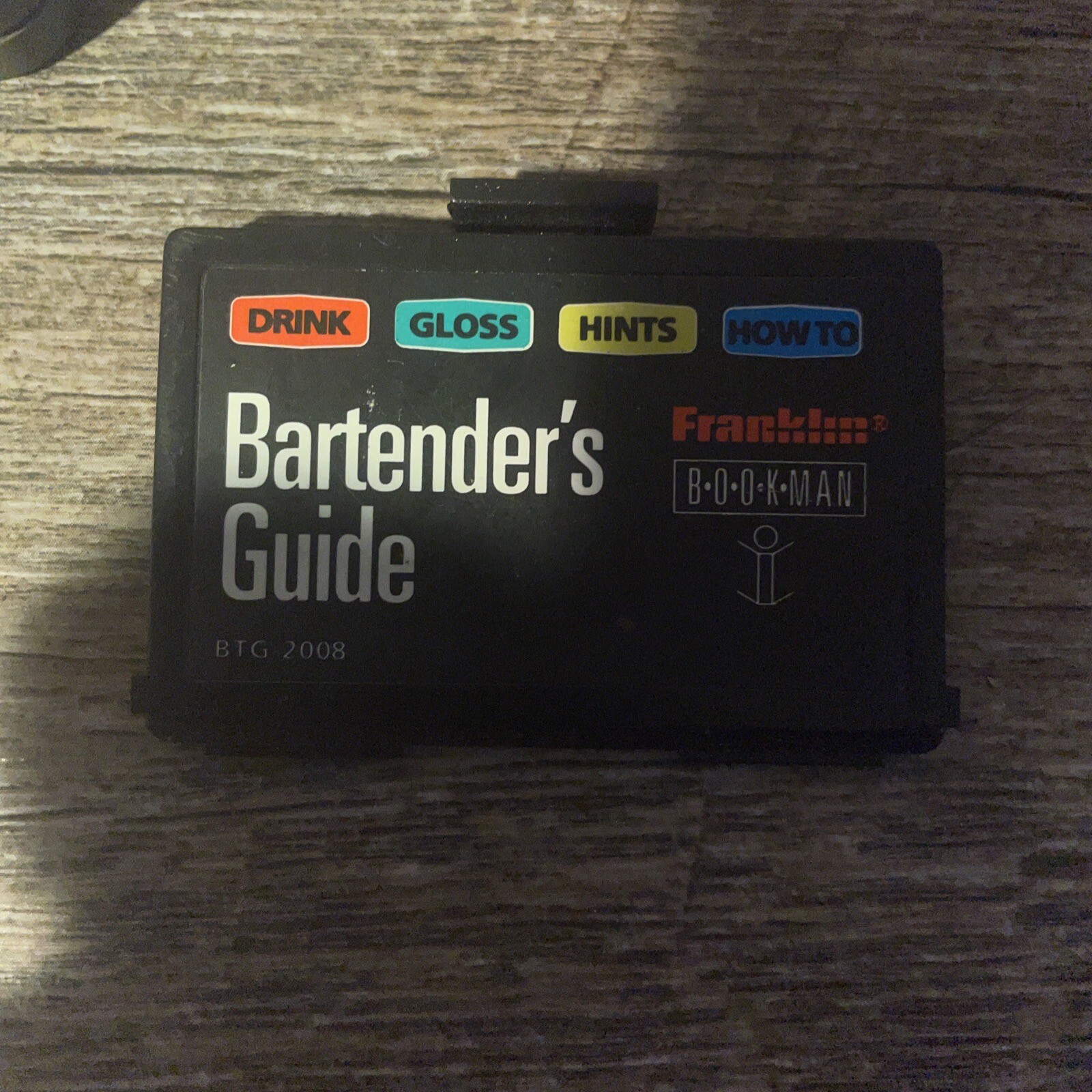 franklin bookman dictionary thesaurus DBE440 spanish master W/ Bartender Guide eBay