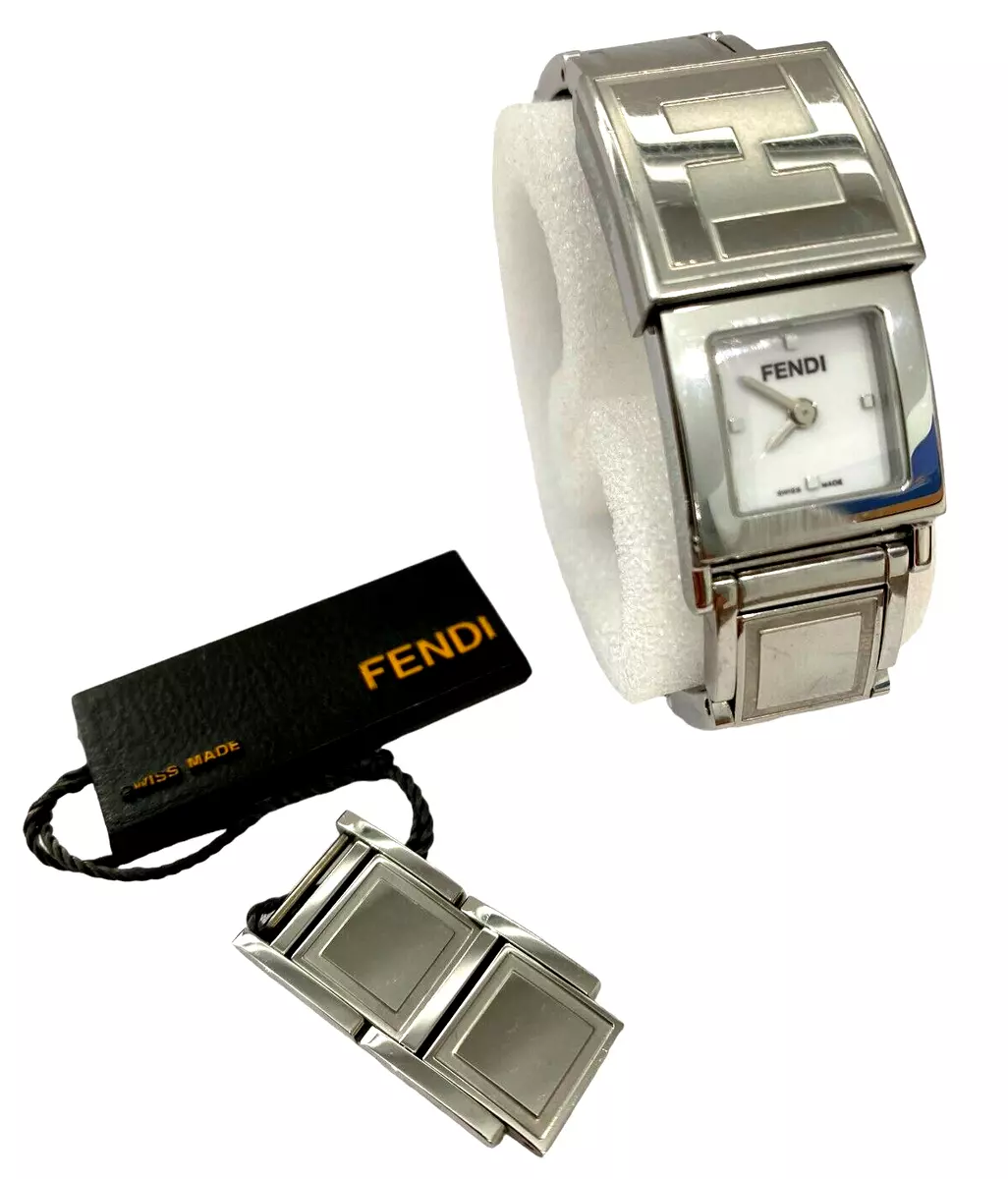 Fendi watch sapphire clearance crystal