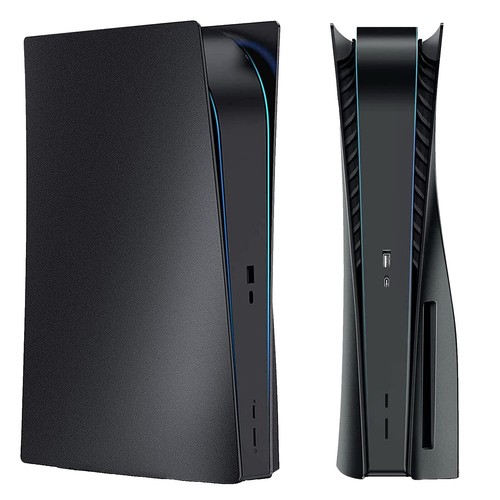 Oxford Nylon Fabric Dust Cover With Cutout For PS5 Pro Gaming Consolehorizontal Black