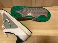 Nike BRS White Court Trainers with Color white/grey/green Size 11 uk