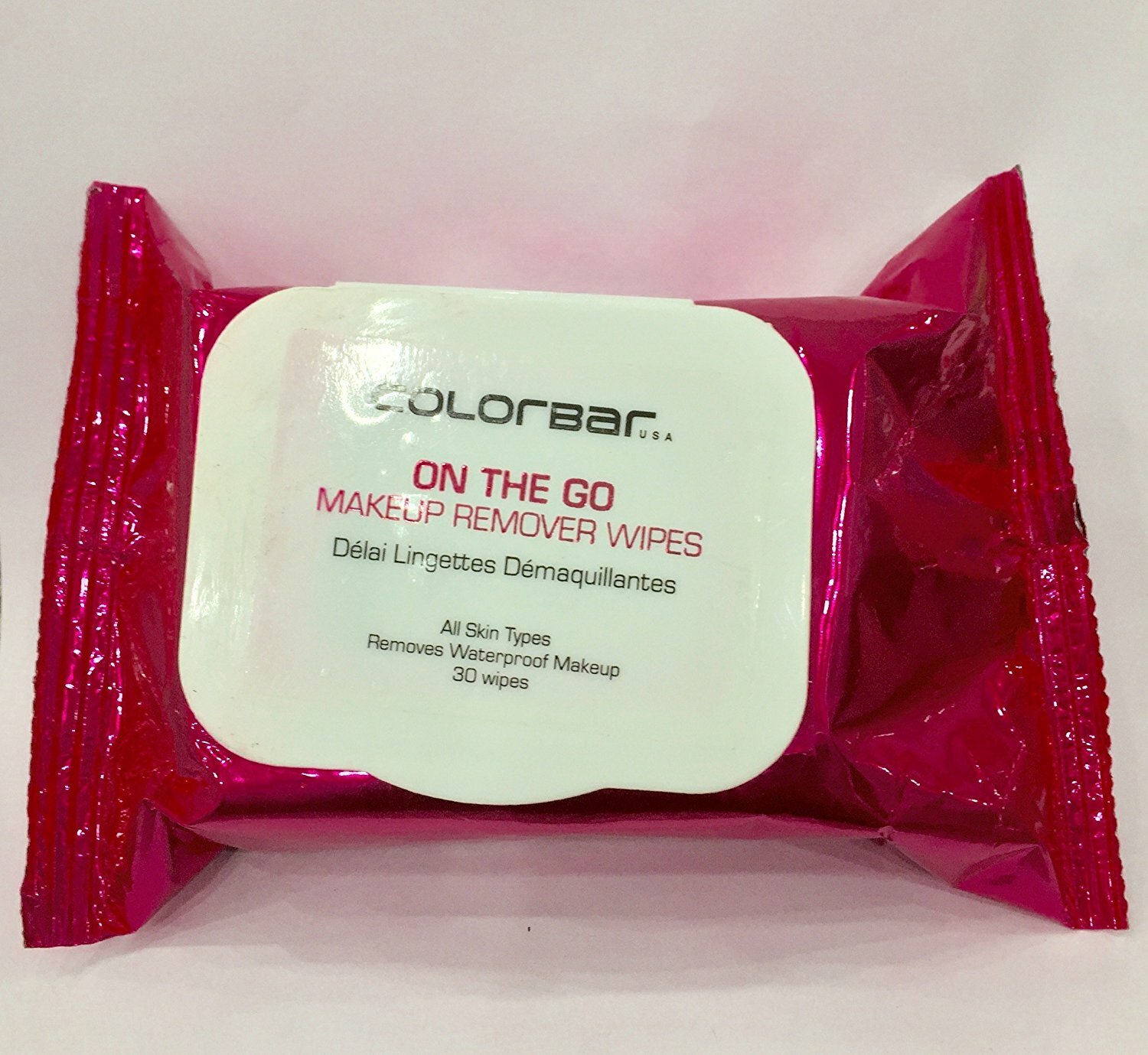 colorbar on the go makeup remover wipes
