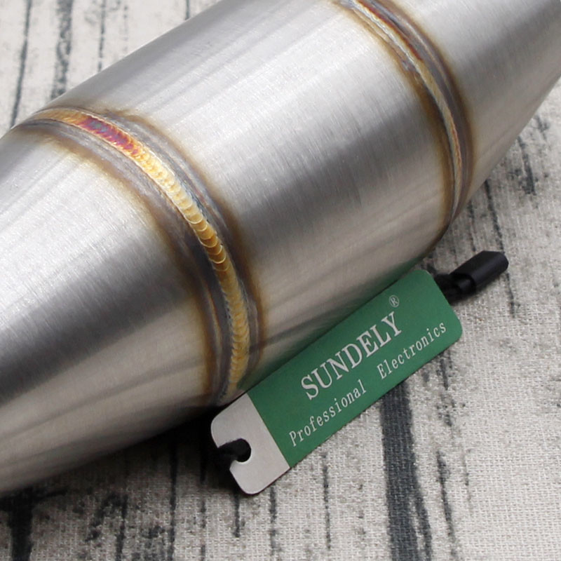 Motorcycle Stainless Exhaust Pipe Muffler Expansion Chamber Dirt Pit