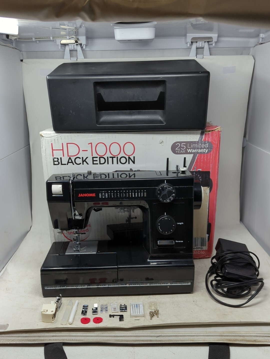 Janome HD1000 Black Edition Industrial Grade Sewing Machine (IG1458