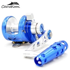 CAMEKOON TW500 Conventional Lever Drag Fishing Reel - 66 Lbs Max Drag Right Hand