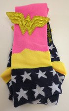 Wonder Woman Socks, Soft, Comfy, Marvel Comics, One Size Approx. 20" Long, NWT