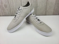 POLO RALPH LAUREN Hanford Canvas Basic Grey Rip-Stop Sneakers (US size 12D)