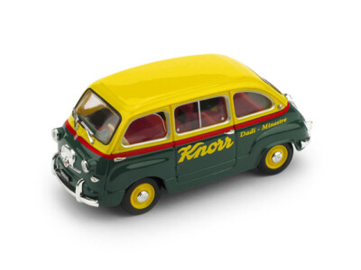 Modellino auto scala 1:43 pubblicitari commerciali Brumm FIAT 600