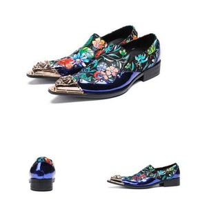 mens floral slip on shoes