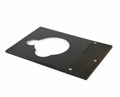 Restored Thorens TD 125 MKII Turntable Black And Smoked Oak
