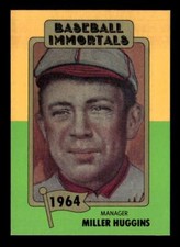 1980-87 SSPC HOF #98 Miller Huggins New York Yankees