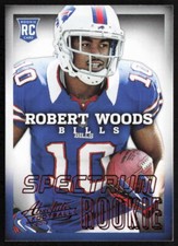 2013 Panini Absolute #177 Robert Woods Spectrum Rookie Red