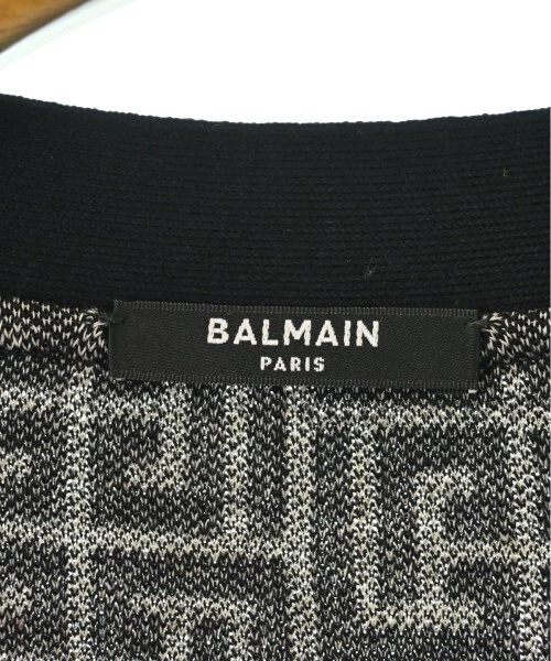 BALMAIN Cardigans BlackxBeige(Patterned ) S 2200534849023 - Image 3 of 4