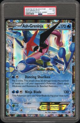Ash-Greninja EX - (XY Black Star Promos) XY133 Jumbo Cards Holo