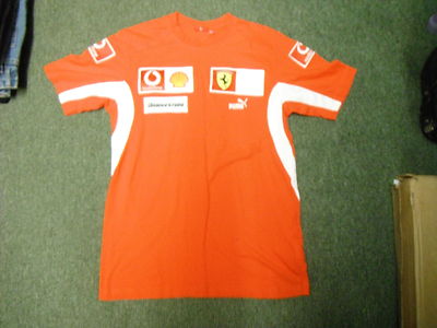shell ferrari t shirt