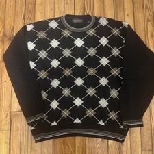 Brandini Italy Multicolor Wool Blend Men's Sweater Size Large